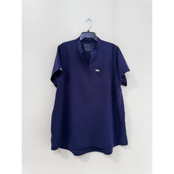 Figs Tops Figs Kitale Maternity Scrub Top For Women Mandarin Collar